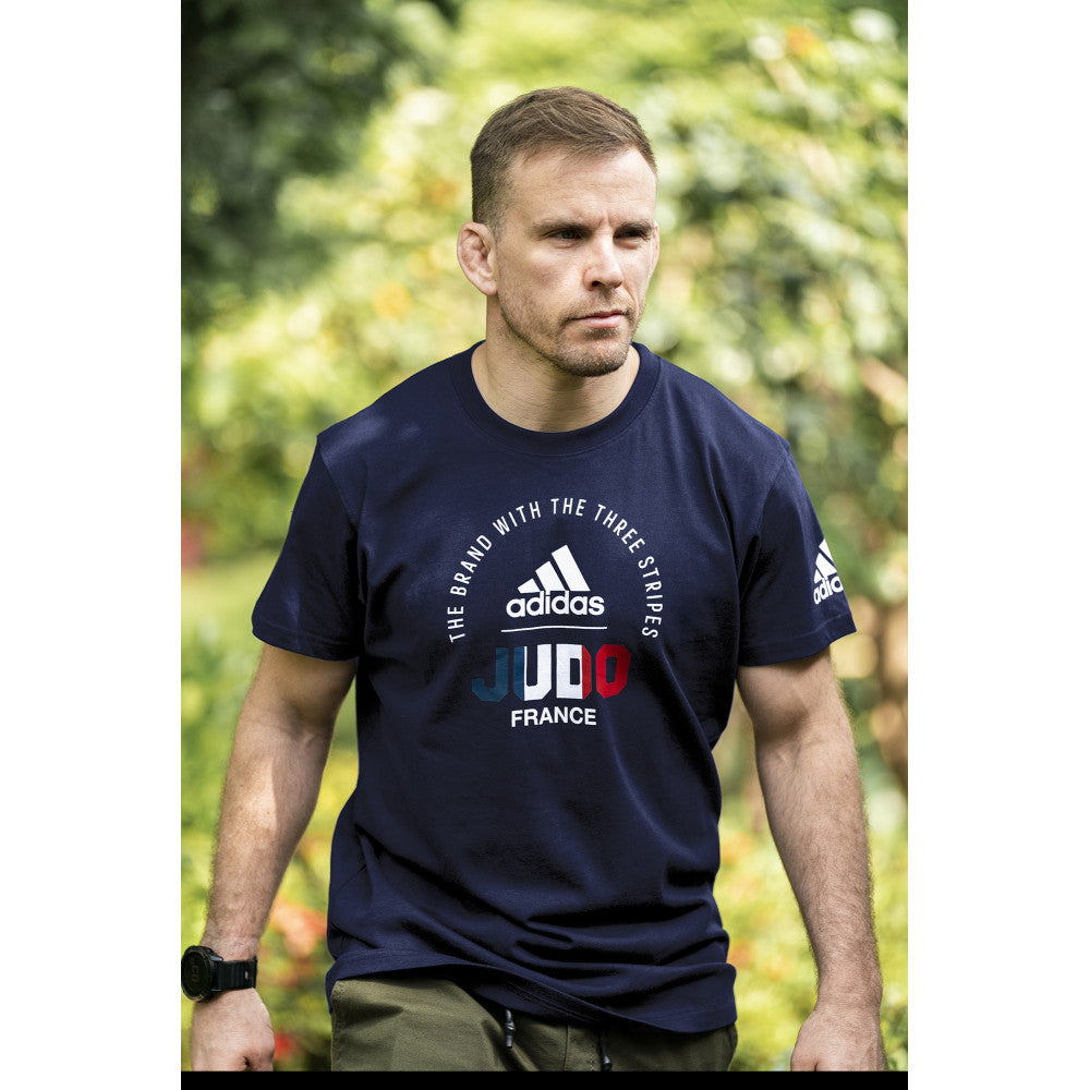 T-SHIRT NATIONAL FRANCE JUDO - ADIDAS