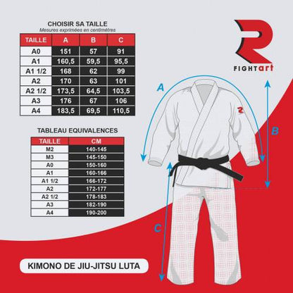 KIMONO JIU-JITSU ÉDITION LIMITÉE GANO - FIGHTART