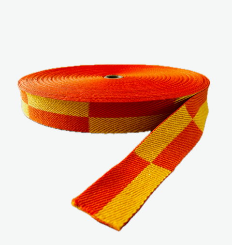 ROULEAU DE CEINTURE JAUNE-ORANGE KARATÉ - UGO JUDO