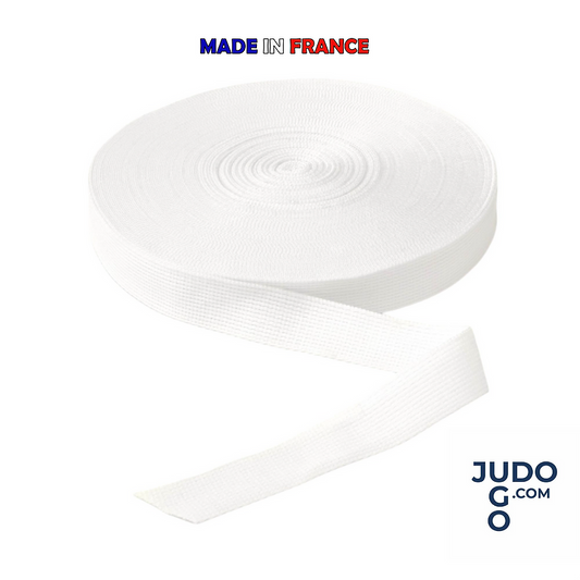 ROULEAU DE CEINTURE BLANCHE MADE IN FRANCE - UGO JUDO